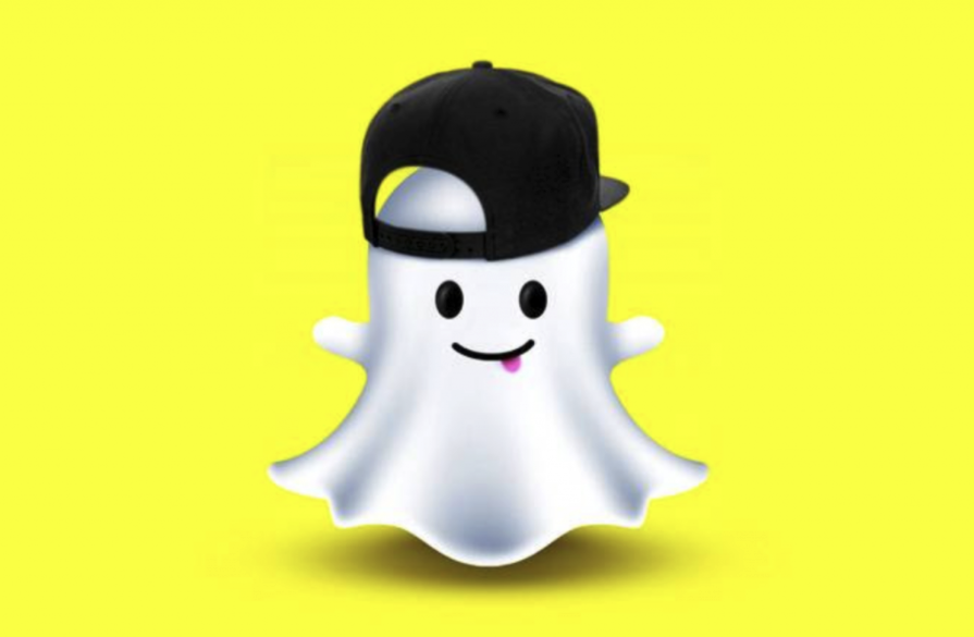 Snapchat logo (3D, cool)