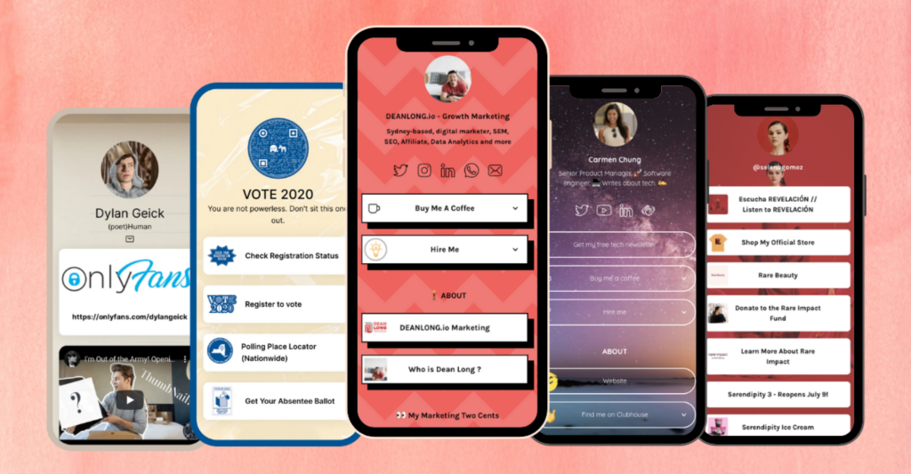 9+ BEST Linktree Alternatives for 2022 [Ranked] - Software Blade